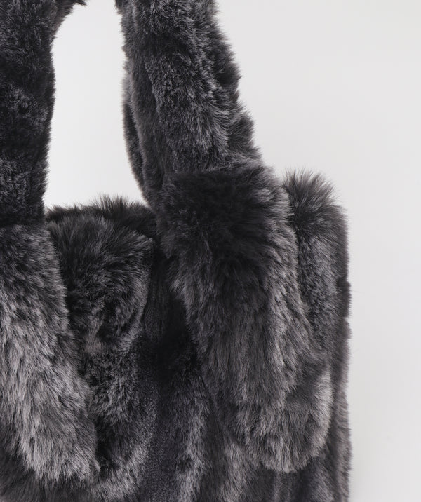Alpine - Plush Faux Fur Tote Bag