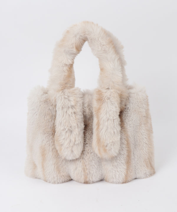 Alpine - Plush Faux Fur Tote Bag
