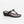 Black Wedged Pool Shoe with Non-Slip Sole and Glamorous Embellishments