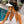 Augusta - Straw Visor with Chiffon Tie