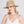 Bilbao - Beaded Trim Straw Fedora