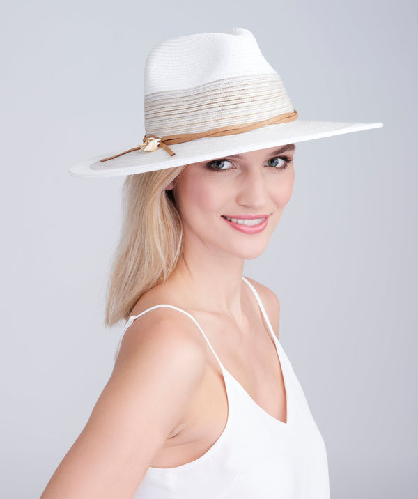 Caprini - Metallic Stripe Fedora