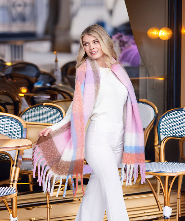 Carson -  Oversized Blanket Scarf