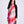 Cindy - Pink Ombre Stripe Pashmina Scarf