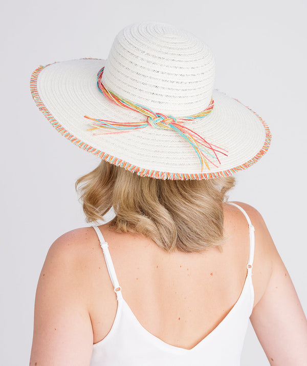 Cortez - Wide Brim Straw Sun Hat