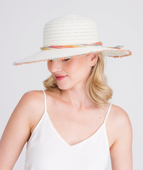 Cortez - Wide Brim Straw Sun Hat