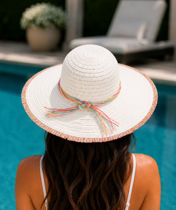 Cortez - Wide Brim Straw Sun Hat