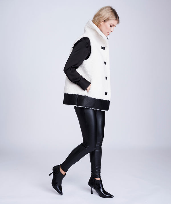 Cosette - Faux Shearling Gilet
