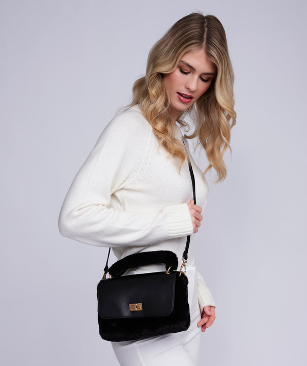 Donatella - Faux Fur Crossbody Bag