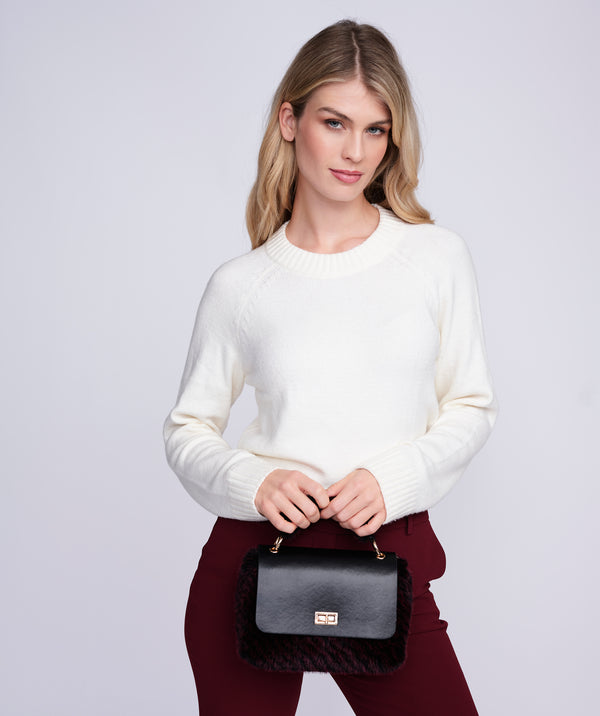 Donatella - Faux Fur Crossbody Bag