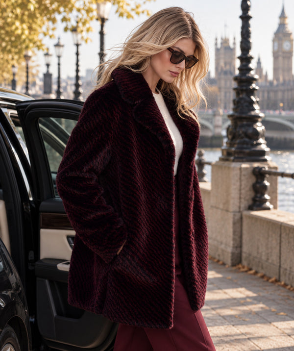Donatella - Shortline Faux Fur Coat