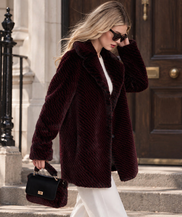 Donatella - Faux Fur Crossbody Bag