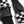 Gemma - Black Faux Leather Fingerless Gloves