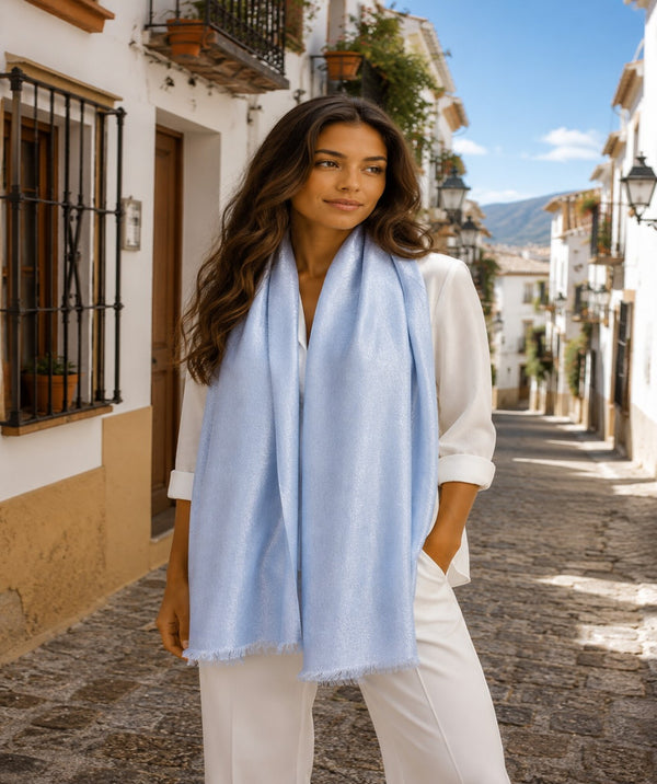 Hallie - Pearlescent Occasion Scarf