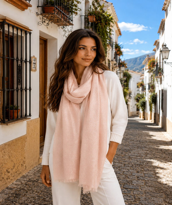 Hallie - Pearlescent Occasion Scarf