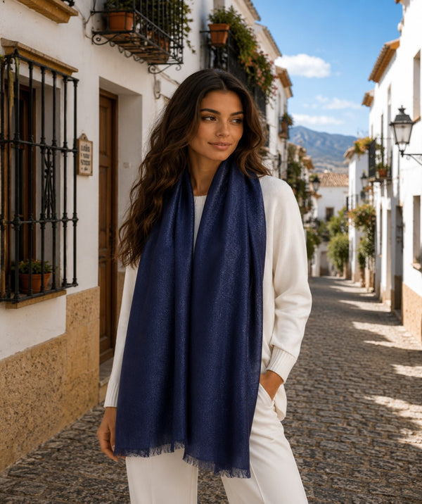 Hallie - Pearlescent Occasion Scarf