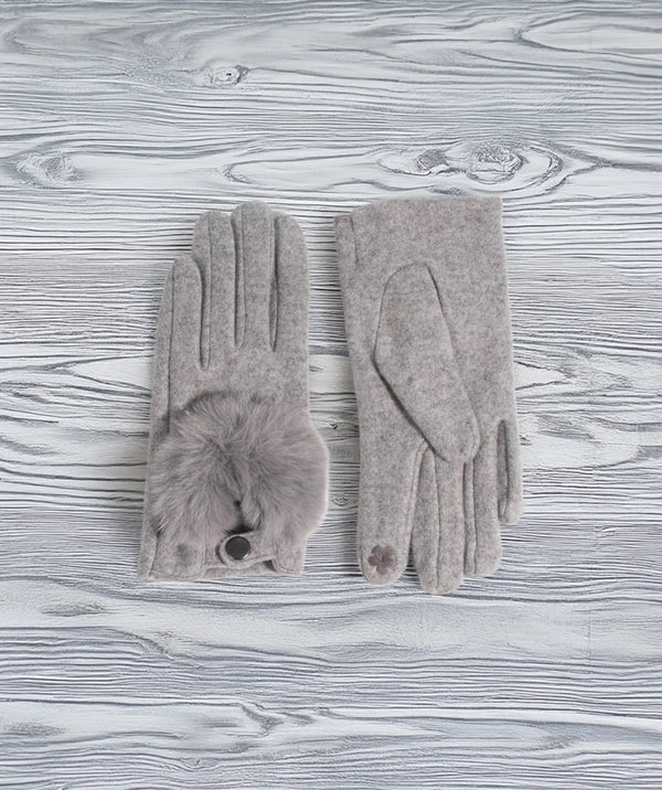 Hanna - Womens Faux Suede Driving Gloves