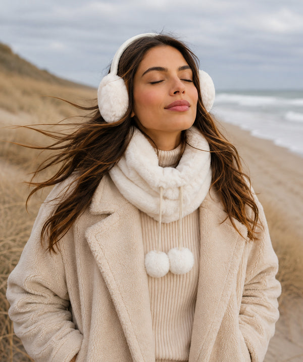Hepburn - Faux Fur Earmuffs
