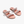 Kalippo - Blush Pink Embellished Wedged Mule Sandals