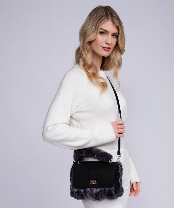 Keeva - Faux Fur Crossbody Bag