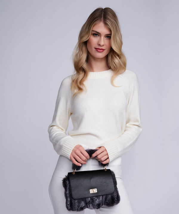 Keeva - Faux Fur Crossbody Bag