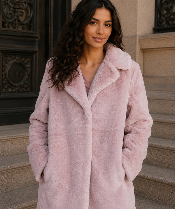Kennedy - Shortline Faux Fur Coat