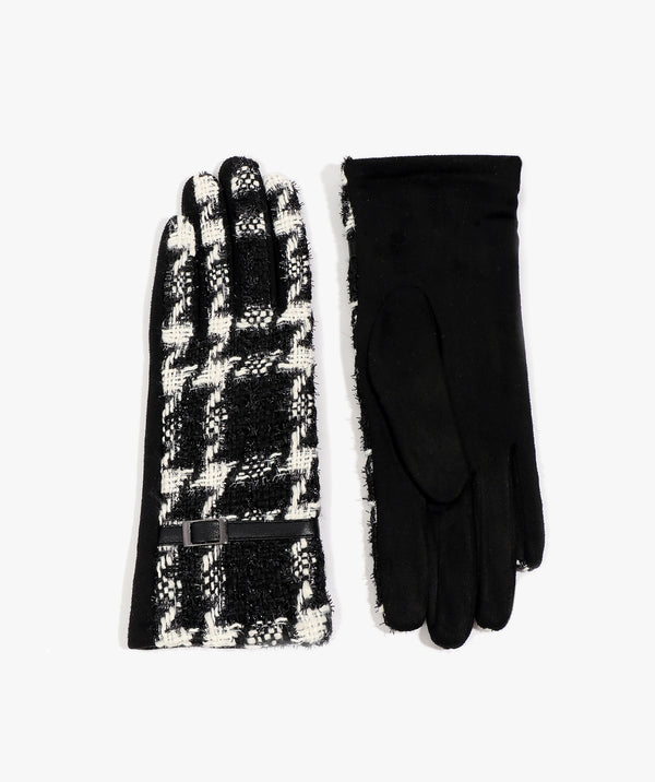 Kizzie - Trendy Tweed Gloves