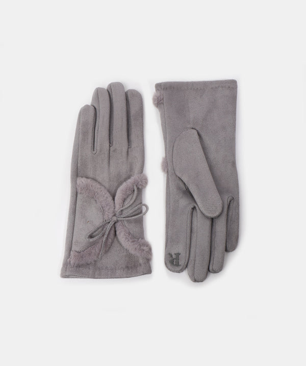 Kora - Faux Suede Gloves