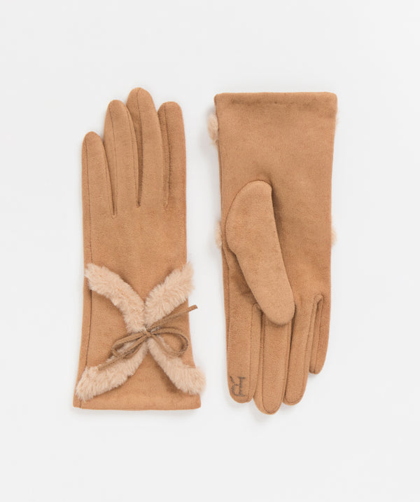 Kora - Faux Suede Gloves