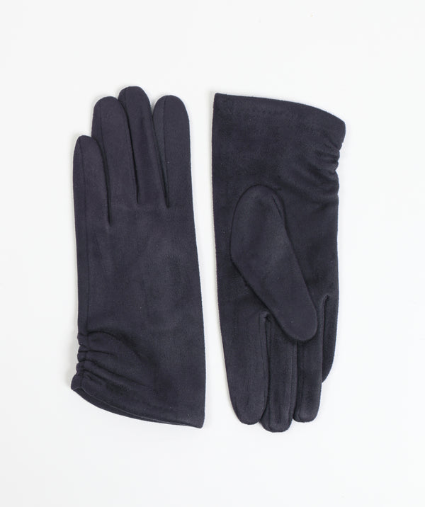 Laura - Classic Faux Suede Leather Gloves