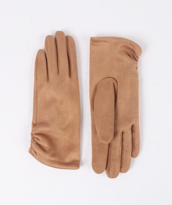 Laura - Classic Faux Suede Leather Gloves