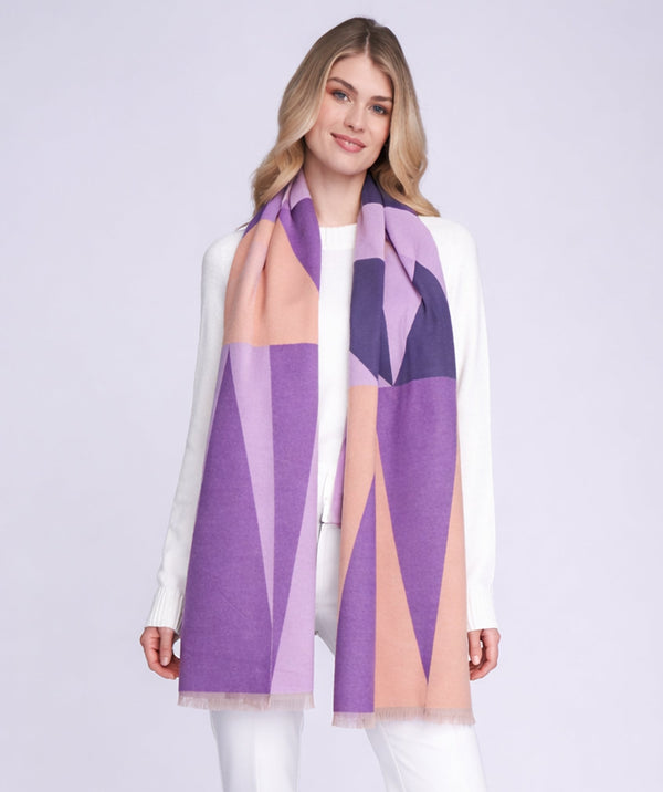 Laya - Oversized Statement Print Scarf