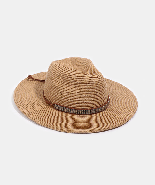 Lexis - Woven Straw Wide Brim Sun Hat
