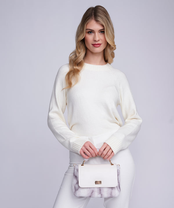 Marilyn - Faux Fur Crossbody Bag