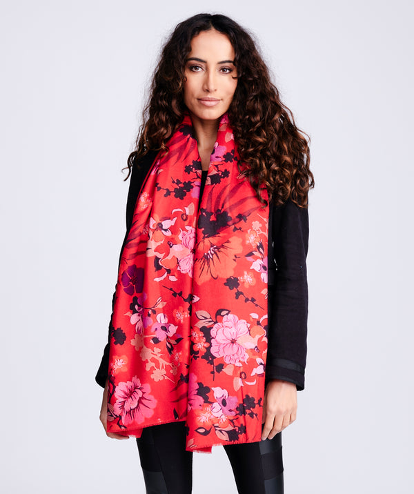 Marlowe - Oversized Statement Print Scarf