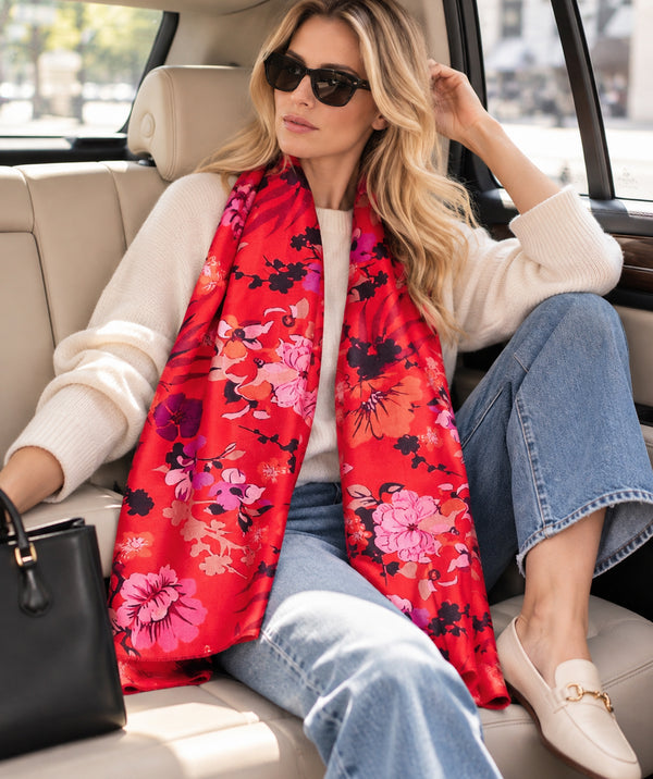 Marlowe - Oversized Statement Print Scarf