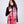 Reversible Floral Print Scarf - Red - Accessories, Mavis, Red, Scarf, Winter Accessories