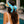 Misha - Chiffon Tie Straw Visor