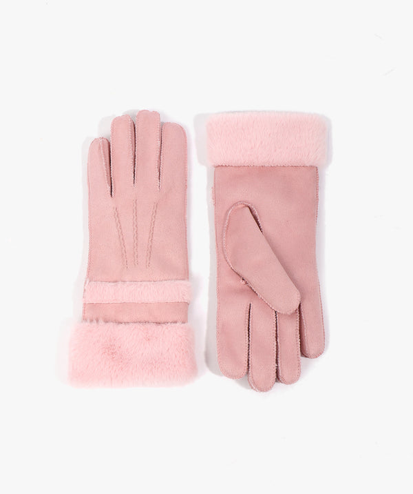 Nevada - Faux Shearling Gloves