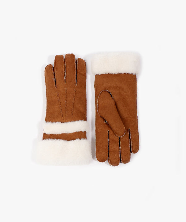Nevada - Faux Shearling Gloves