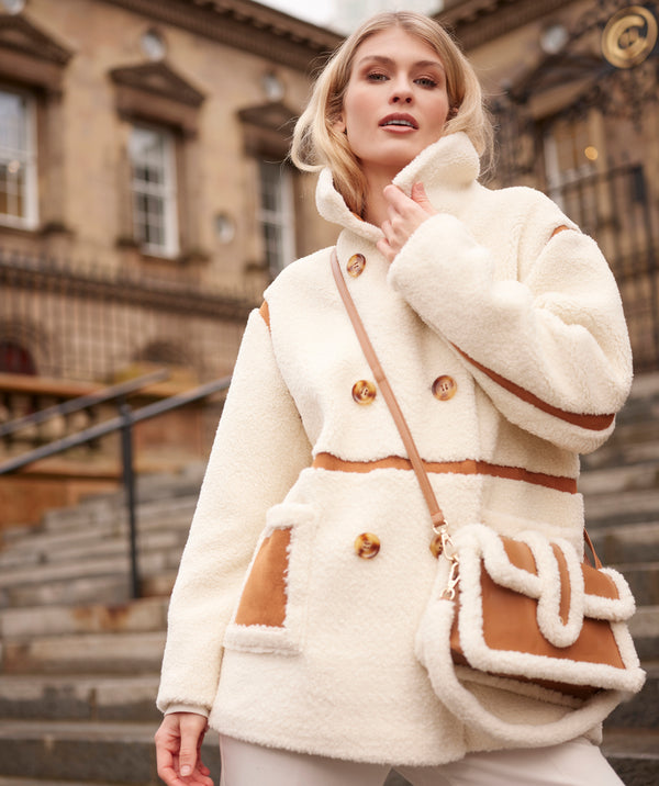 Margot - Faux Fur Crossbody Bag