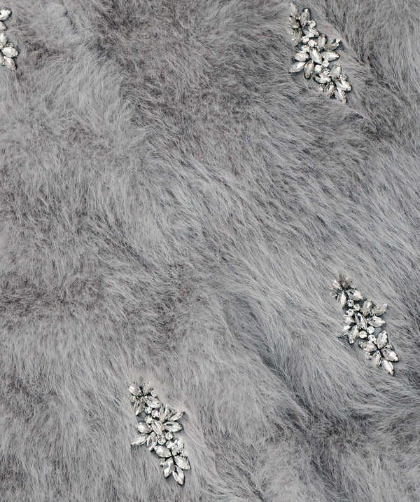 Portia - Faux Fur Cropped Jacket