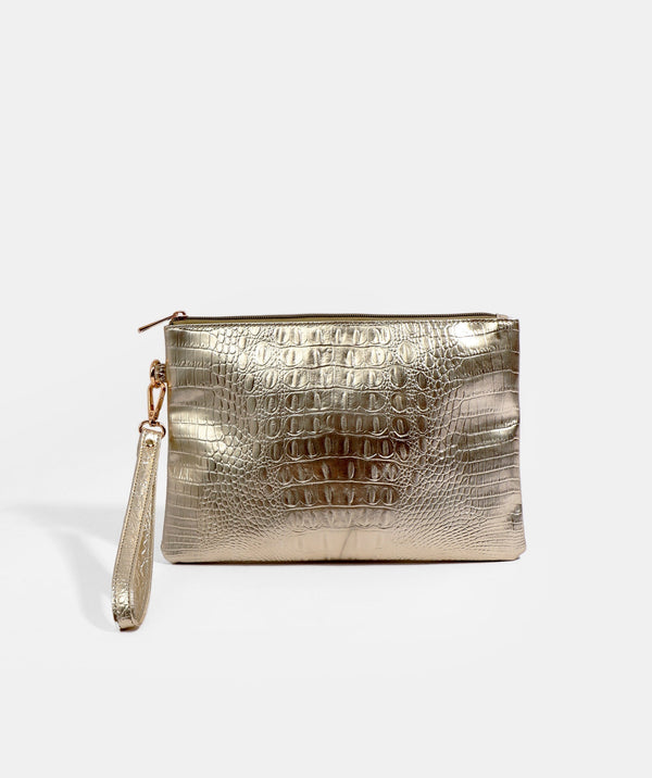 Reagan - Metallic Clutch Bag