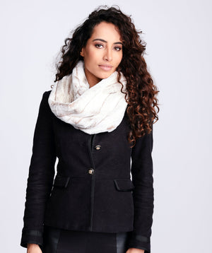 Faux Fur Snood - Taupe - Accessories, Faux Fur, Remi, Scarf, Taupe, Winter Accessories