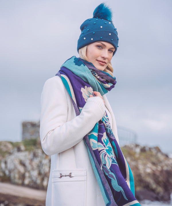Rennie - Oversized Statement Print Scarf