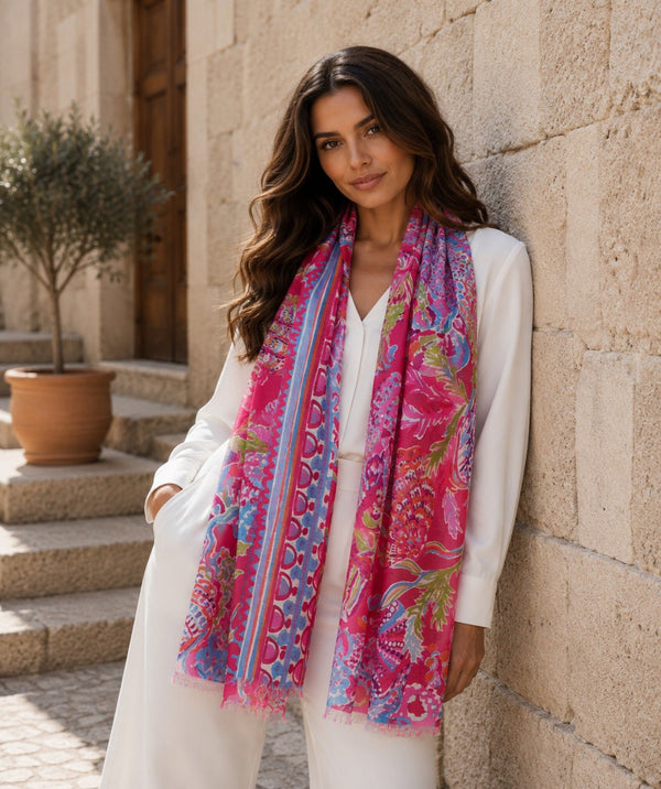 Ryder - Lightweight Printed Scarf