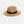 Tobago - Straw Fedora Hat with Ribbon Trim