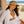 Topaz - Woven Straw Beaded Visor