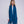 Teal Oversized Scarf with Raw Edges