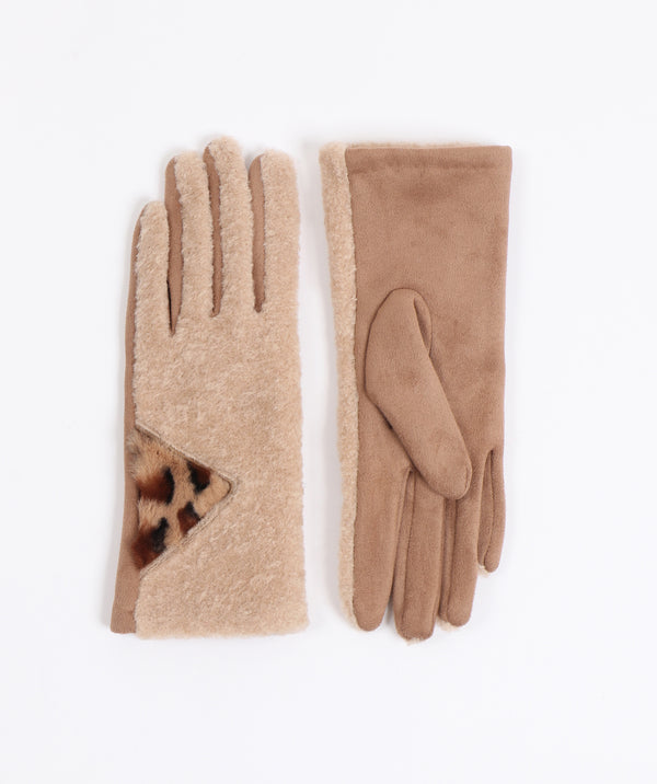 Zora - Faux Suede Gloves